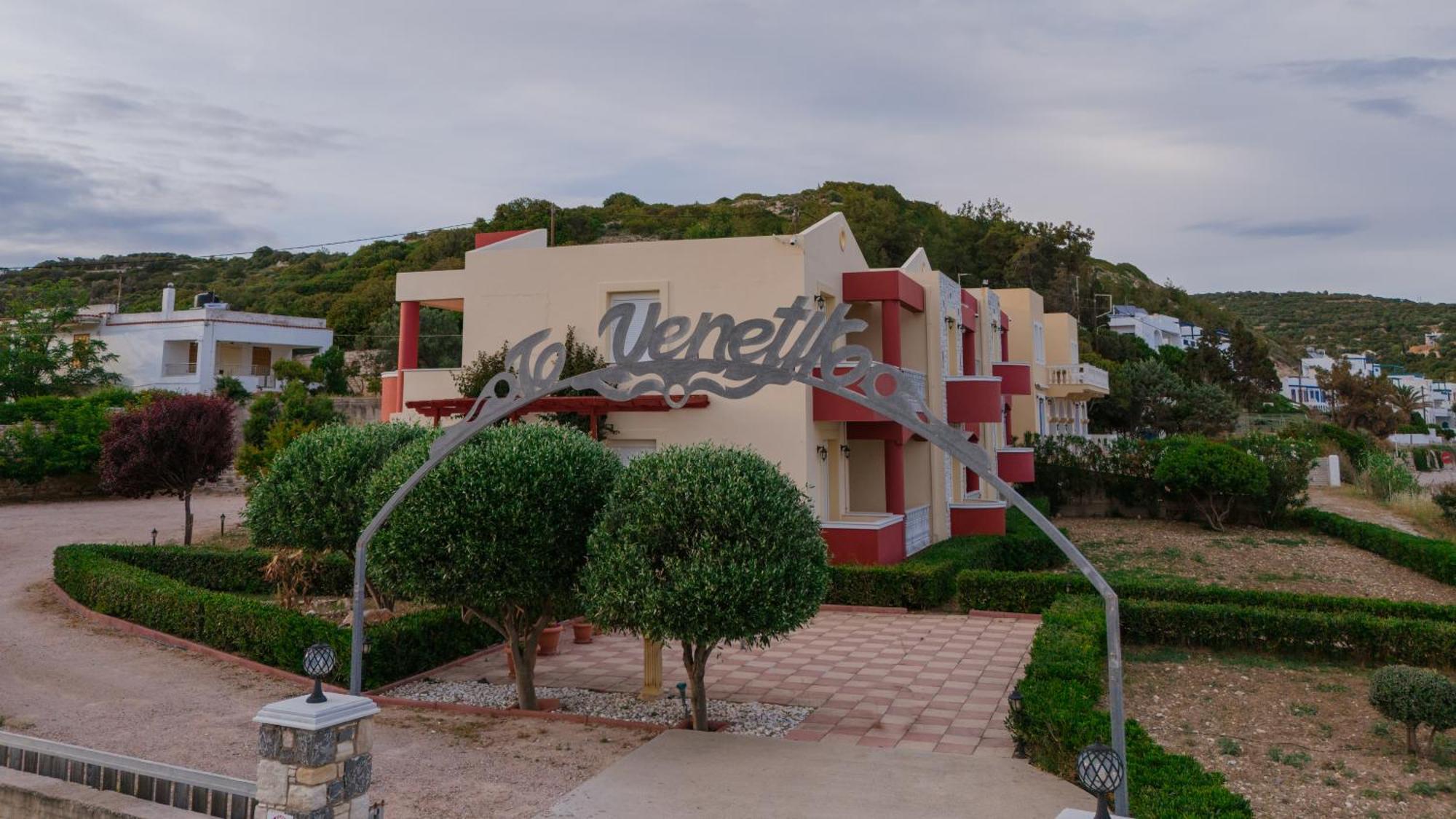 Marine Apartments Venetiko Paralia Agias Foteinis Экстерьер фото